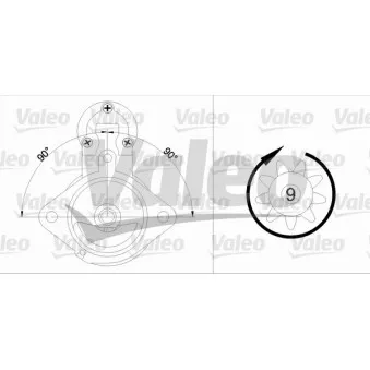 Démarreur VALEO 436040