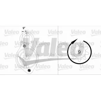 Démarreur VALEO 436042