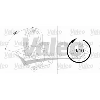 Démarreur VALEO 436056