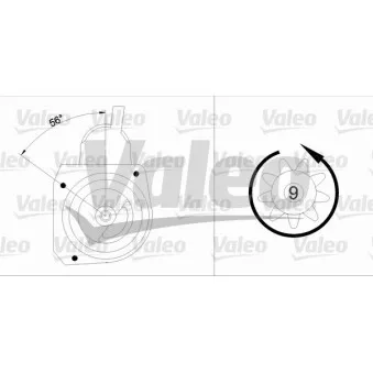 Démarreur VALEO 436057