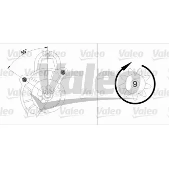 Démarreur VALEO 436065