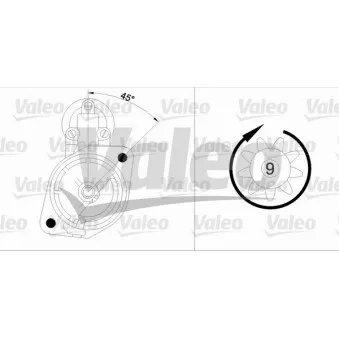 Démarreur VALEO 436085