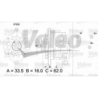 Alternateur VALEO 436105