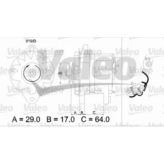 Alternateur VALEO 436112