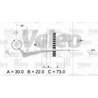 Alternateur VALEO 436114