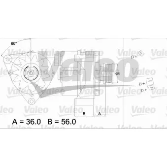 Alternateur VALEO 436120