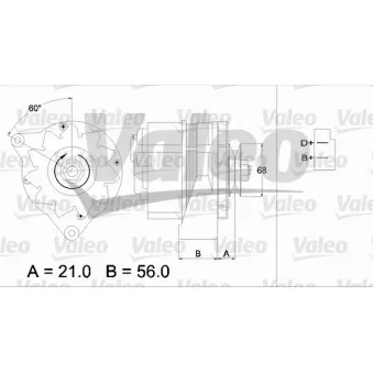 Alternateur VALEO 436126
