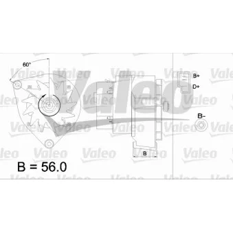 Alternateur VALEO 436127