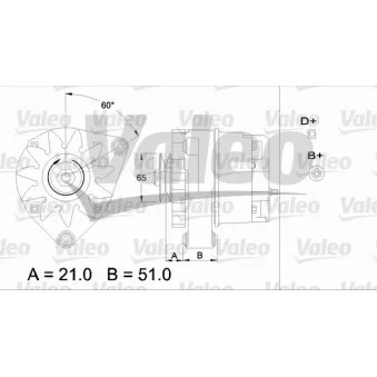 Alternateur VALEO 436130