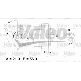 Alternateur VALEO 436134