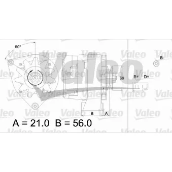 Alternateur VALEO 436146
