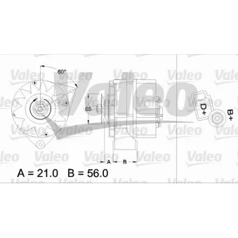 Alternateur VALEO 436153
