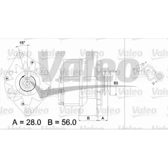 Alternateur VALEO 436160