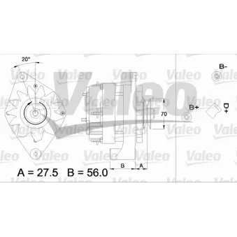 Alternateur VALEO 436161