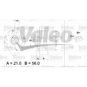 Alternateur VALEO 436194