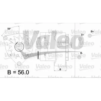 Alternateur VALEO 436211
