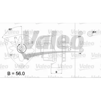 Alternateur VALEO 436212