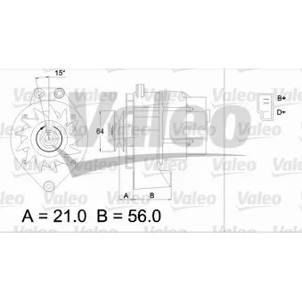 Alternateur VALEO 436219