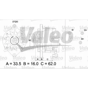 Alternateur VALEO 436237