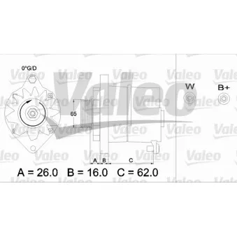 Alternateur VALEO 436241