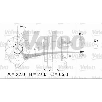 Alternateur VALEO 436247