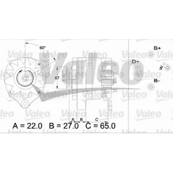 Alternateur VALEO 436249
