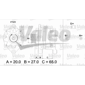 Alternateur VALEO 436255