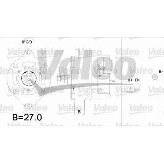 Alternateur VALEO 436264