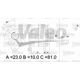 Alternateur VALEO 436273