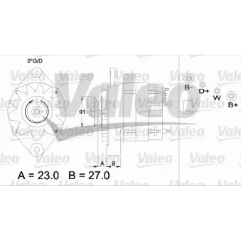Alternateur VALEO 436274