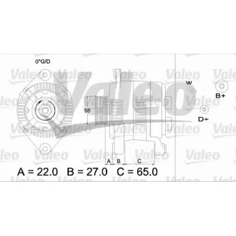 Alternateur VALEO 436275