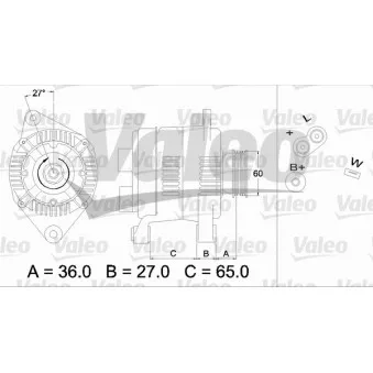 Alternateur VALEO 436278