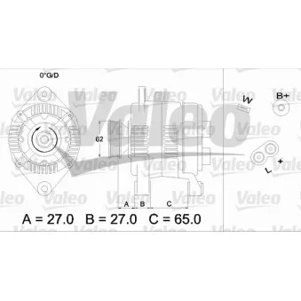 Alternateur VALEO 436279