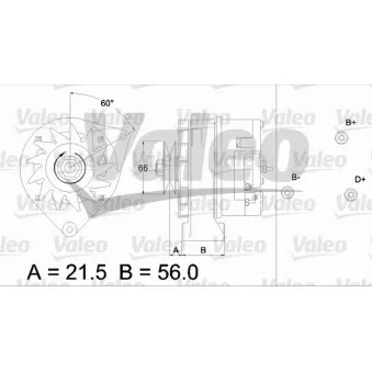 Alternateur VALEO 436286