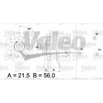 Alternateur VALEO 436287