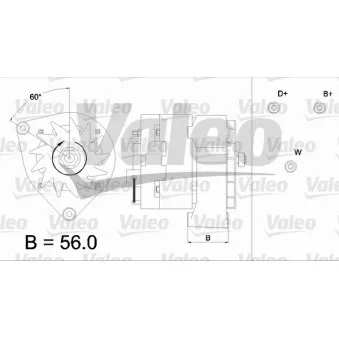 Alternateur VALEO 436288