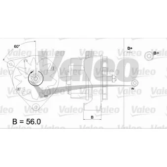 Alternateur VALEO 436289