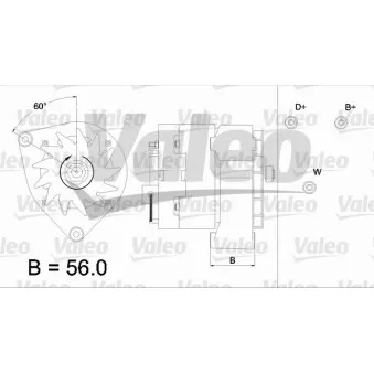 Alternateur VALEO 436290