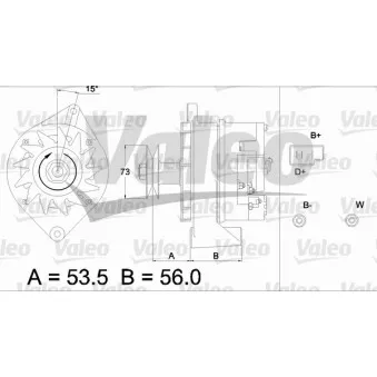 Alternateur VALEO 436293