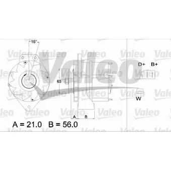 Alternateur VALEO 436294