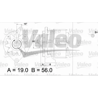 Alternateur VALEO 436299