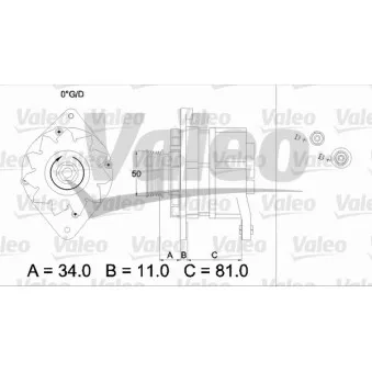 Alternateur VALEO 436301