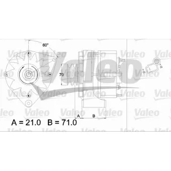Alternateur VALEO 436306