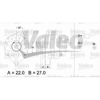 Alternateur VALEO 436307