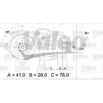 Alternateur VALEO 436331