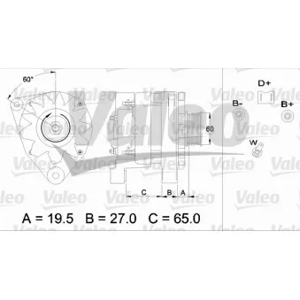 Alternateur VALEO 436335