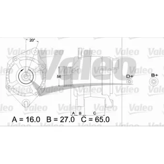 Alternateur VALEO 436346