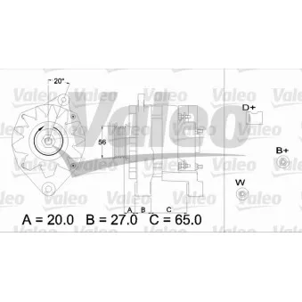 Alternateur VALEO 436371