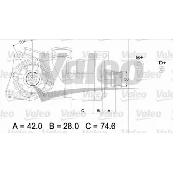 Alternateur VALEO 436385