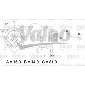 Alternateur VALEO 436388